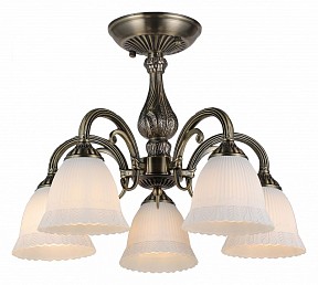 Люстра на штанге Escada Versailles коричневый арт. 1114/5PL Bronze