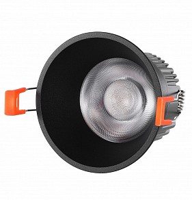 Встраиваемый светильник iLedex Technical Mars черный арт. DIM 212-12W-D95-3000K-24DG-BK