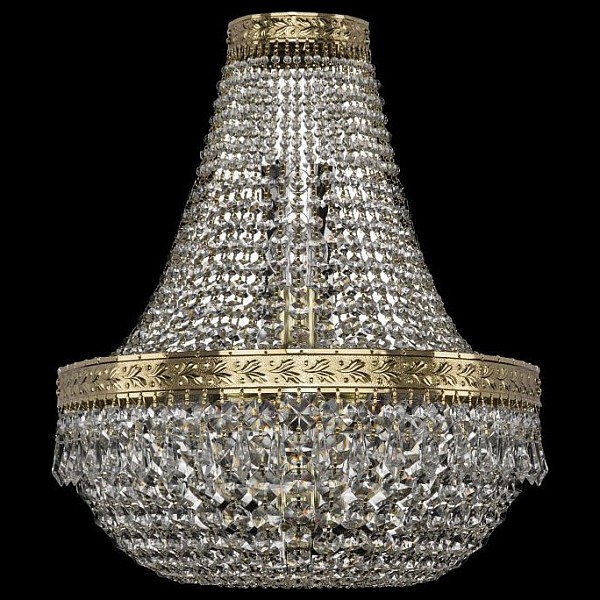 Бра Bohemia Ivele Crystal 1901 золото арт. 19011B/H1/35IV G