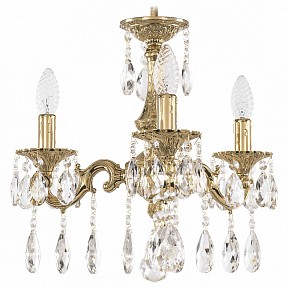 Подвесная люстра Bohemia Ivele Crystal 7201 золото арт. 72101/3/125 A G