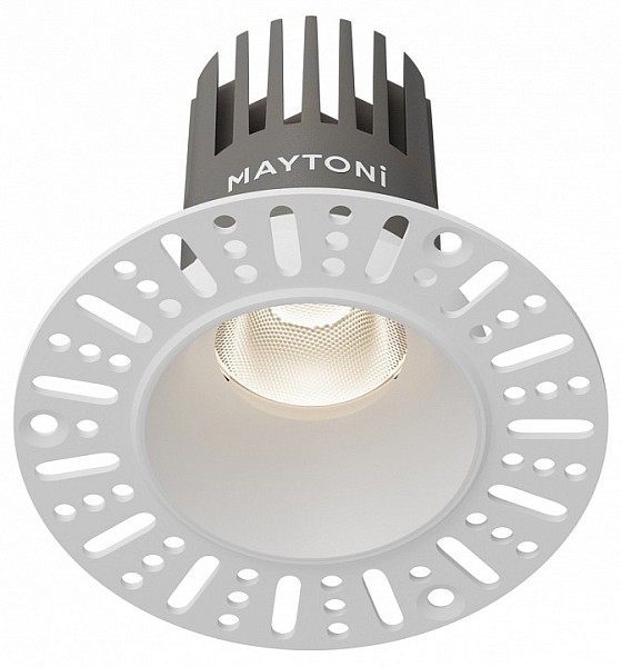 Встраиваемый светильник Maytoni Technical Dip белый арт. DL124-10W-4K-TRS-W