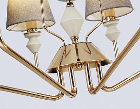 Подвесная люстра Ambrella Light LH золото арт. LH75403