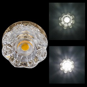 Встраиваемый светильник Reluce  золото арт. 09127-9.0-001T LED COB10W GD