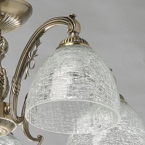 Люстра на штанге MW-Light Аманда 17 латунь арт. 481015308