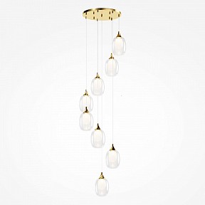 Подвесной светильник Maytoni Aura латунь арт. MOD016PL-08BS1
