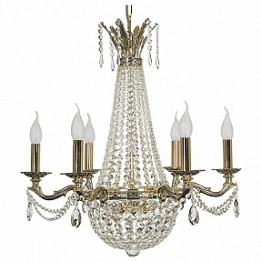 Подвесная люстра Arti Lampadari Amelia золото арт. Amelia E 1.6.6.502 GB