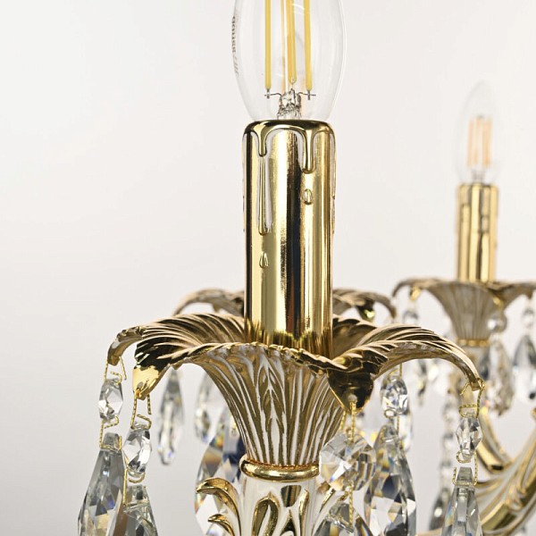 Подвесная люстра Bohemia Ivele Crystal AL7901 золото арт. AL79101/10/250 B GW