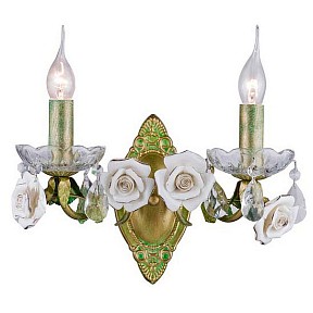 Бра Lucia Tucci Fiori di Rose белый арт. Fiori di rose W1770.2