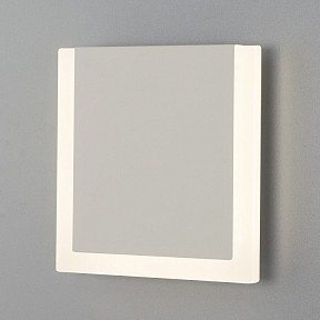 Накладной светильник Eurosvet Radiant белый арт. 40146/1 LED белый 10W