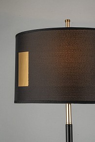 Настольная лампа декоративная Arti Lampadari Oggebio коричневый арт. Oggebio E 4.1.T2 BKG