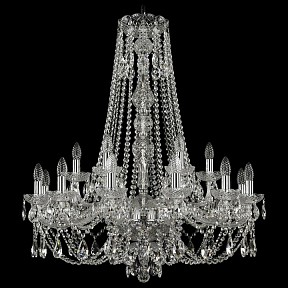 Подвесная люстра Bohemia Art Classic 11.21 металл арт. 11.21.12+6.300.h-91.Cr.Sp