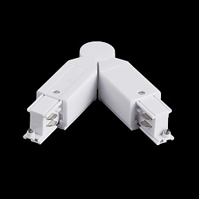 Соединитель для треков Lightstar Quattro белый арт. 504156-FRPI