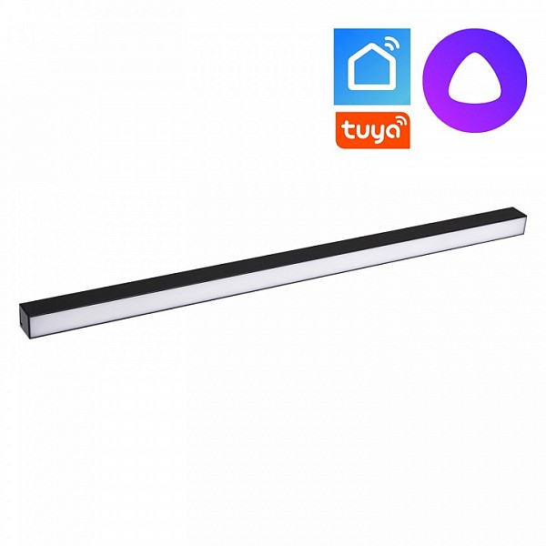 Накладной светильник Reluce  черный арт. 13003-9.3-001UR magnetic LED20W BK CCT+SMART