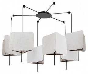 Подвесная люстра Arte Lamp TRIXIE черный арт. A7084SP-6BK