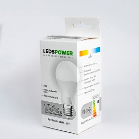 Лампа светодиодная LEDS POWER A60  арт. 006659