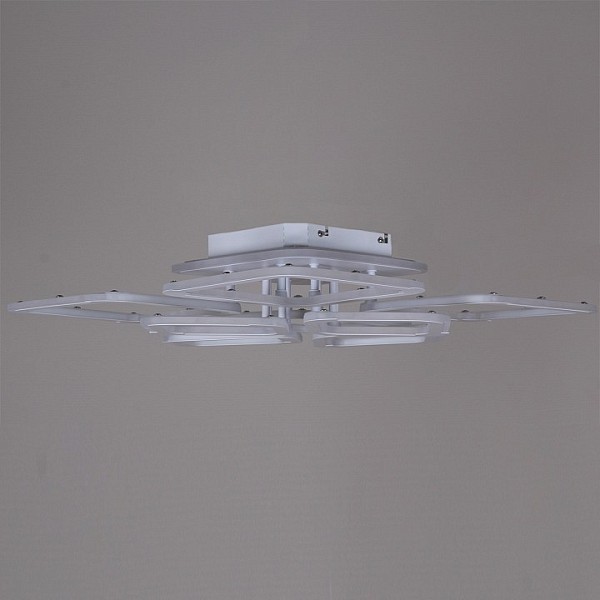 Потолочная люстра Reluce 9821 белый арт. 09821-3.3-4+4 WH (RGB)