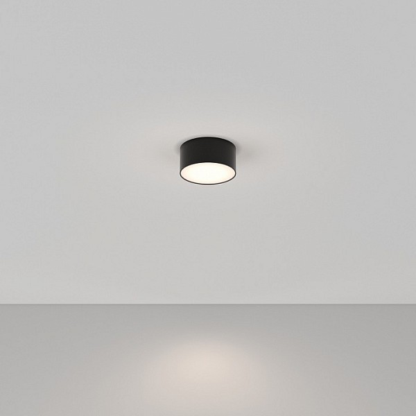 Накладной светильник Maytoni Zon черный арт. C032CL-12W4K-RD-B