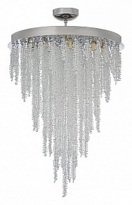 Люстра на штанге Arti Lampadari Flusso Nickel никель арт. Flusso H 1.4.45.105 N