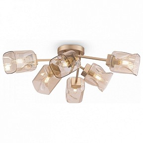 Потолочная люстра Freya Isabella латунь арт. FR5095CL-06G