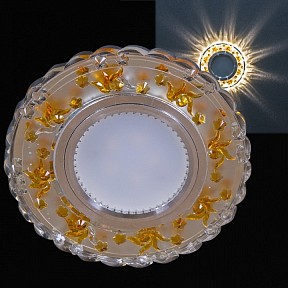 Встраиваемый светильник Reluce  хром арт. 14368-9.0-001LD MR16+LED3W WT+TEA