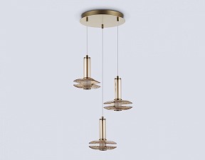 Подвесной светильник Ambrella Light LH латунь арт. LH31011