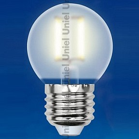Лампа светодиодная Uniel   арт. LED-G45-6W/WW/E27/FR/O