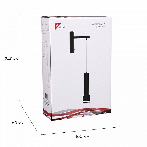 Бра Reluce 86211 черный арт. 86211-9.2-001LD GU10 BK