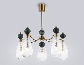 Люстра на штанге Ambrella Light LH зеленый арт. LH53292