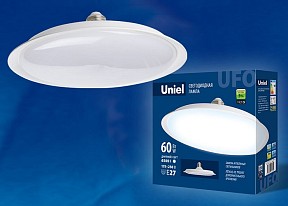 Лампа светодиодная Uniel   арт. LED-U270-60W/6500K/E27/FR PLU01WH