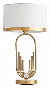 Настольная лампа декоративная LUMINA DECO Zanetti бронза арт. LDT 5522 MD+WT