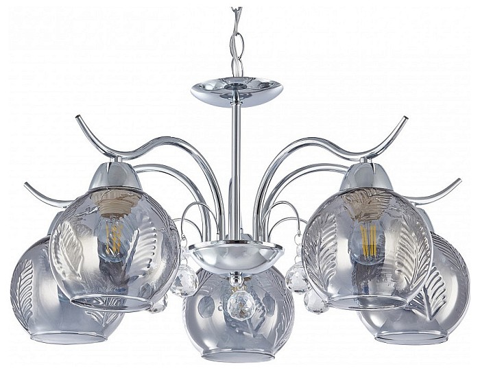 Подвесная люстра Arte Milano Amalfi-1556 хром арт. 331556/5 CR