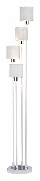 Торшер Escada Denver белый арт. 1109/4 White/Silver