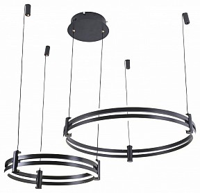 Подвесная люстра Zortes Duble-R черный арт. ZRS.27510.02