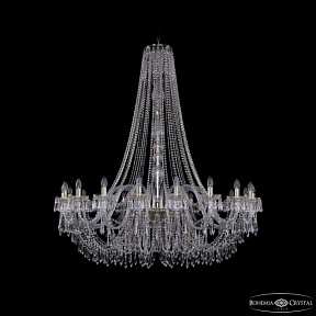 Подвесная люстра Bohemia Ivele Crystal 1403 золото арт. 1403/20/530/h-160 G