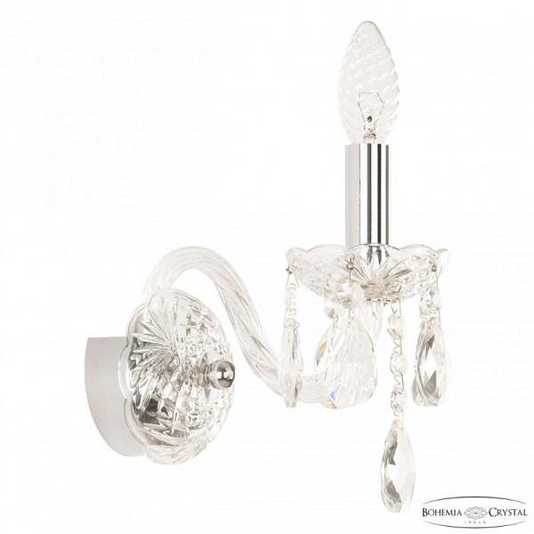 Бра Bohemia Ivele Crystal 101 никель арт. 101B/1/141 Ni