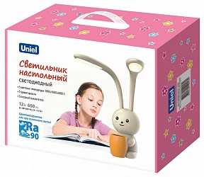 Настольная лампа декоративная Uniel ULM желтый арт. UL-00011722