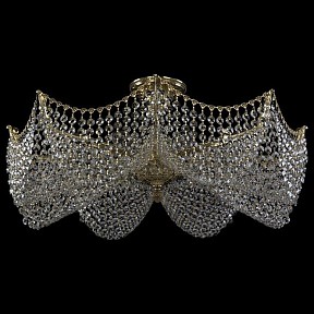 Светильник на штанге Bohemia Ivele Crystal 7717 золото арт. 77171/63/8 G