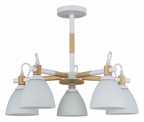 Люстра на штанге Rivoli Louise белый арт. Б0060983