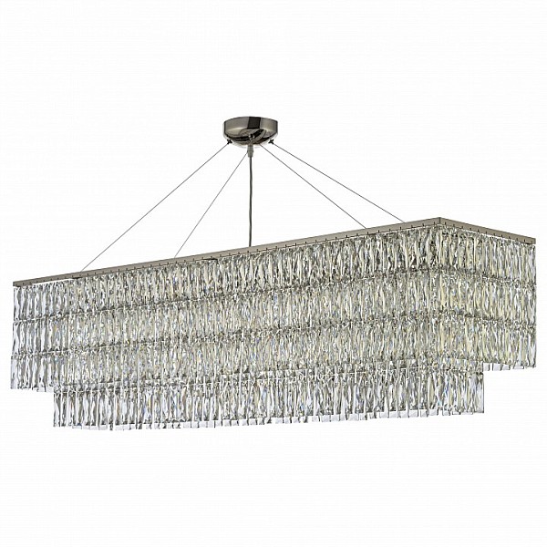 Подвесная люстра Arti Lampadari Acquaro никель арт. Acquaro E 1.5.120x30.101 NP
