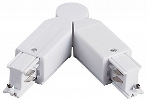 Соединитель для треков Lightstar Quattro белый арт. 504156-FRPI