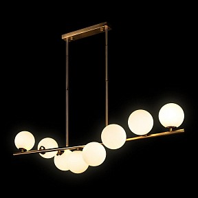 Люстра на штанге Loft it Tely золото арт. 10236/8