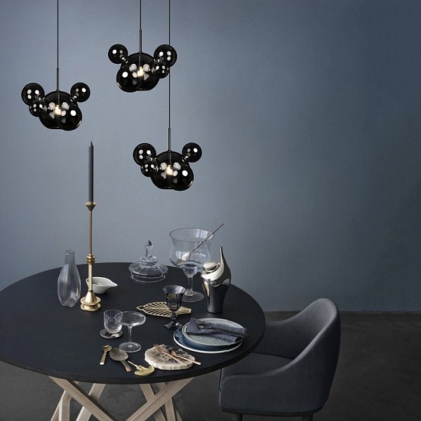 Подвесной светильник Loft it Bolle черный арт. 2029-P6 mini