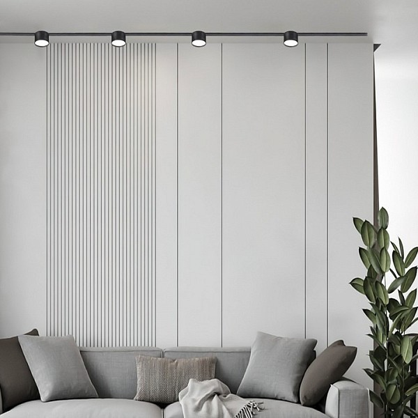 Накладной светильник Reluce  черный арт. 13006-9.3-001UR magnetic LED8W BK