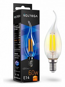Лампа светодиодная Voltega Candle wind 6W  арт. 7017
