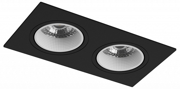 Встраиваемый светильник Denkirs DK3022 белый арт. DK3072-BK+WH
