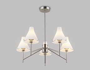 Люстра на штанге Ambrella Light HIGH LIGHT никель арт. LH57123