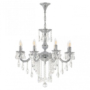 Подвесная люстра Bohemia Ivele Crystal AL7801 никель арт. AL78101/8/210 B NW