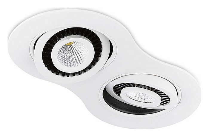 Встраиваемый светильник Ambrella Light S белый арт. S505/2 W