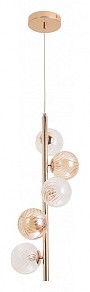 Подвесная люстра Arte Lamp Etereo золото арт. A5261SP-5GO