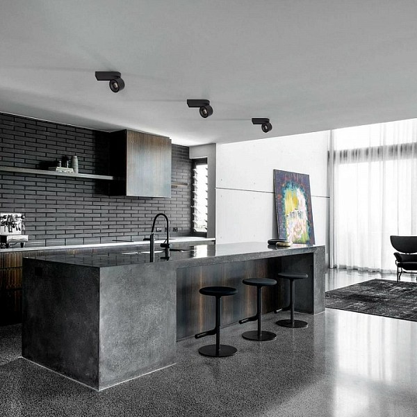 Накладной светильник Loft it Knof черный арт. 10324/A Black